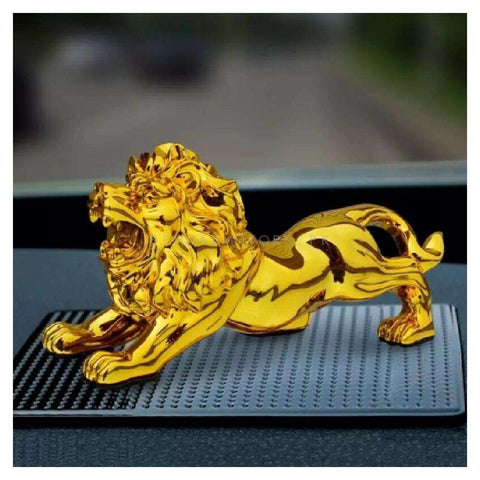 Crown Lion Premium Sculpture For Home Decor + Car Dashboard | Luxury Edition