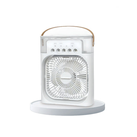 ❄️ 2-in-1 Mist Spray Fan — Portable Cooling with Water Mist & 3 Speed Modes